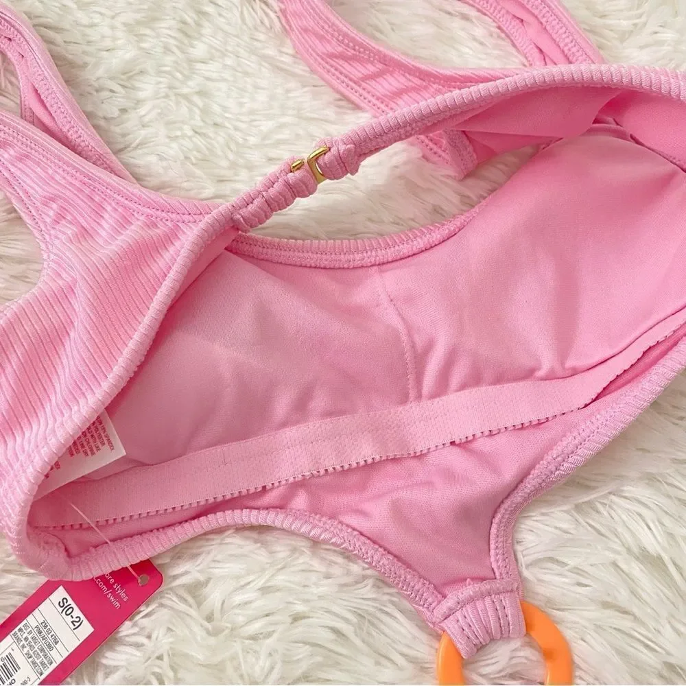 Pink One Piece Swimsuit 🐚